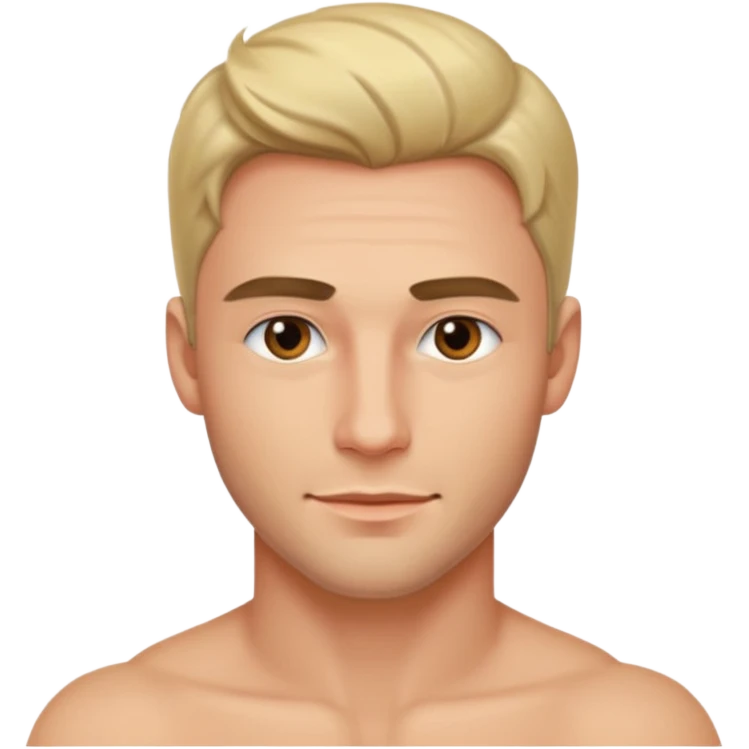 A really handsome, sexy and seductive man emoji