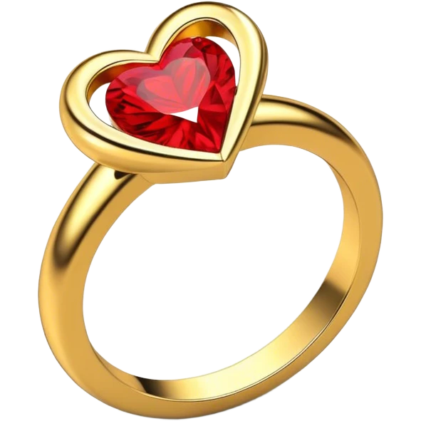 Anillo enamorado emoji