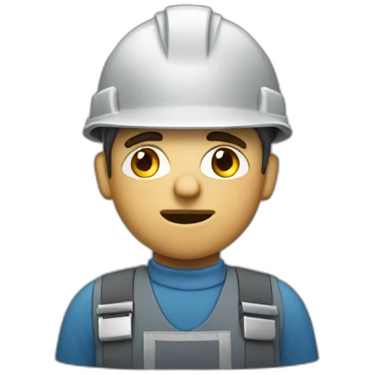 stressful-engineer emoji