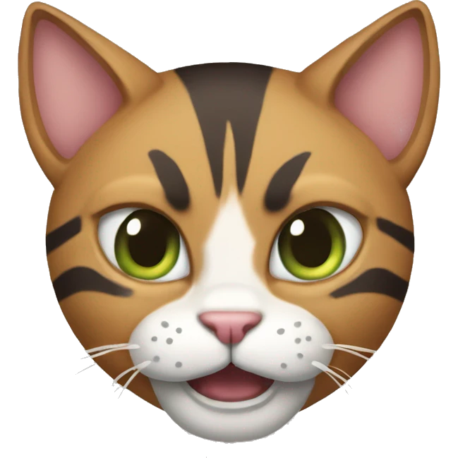 ferocious clawed cat emoji