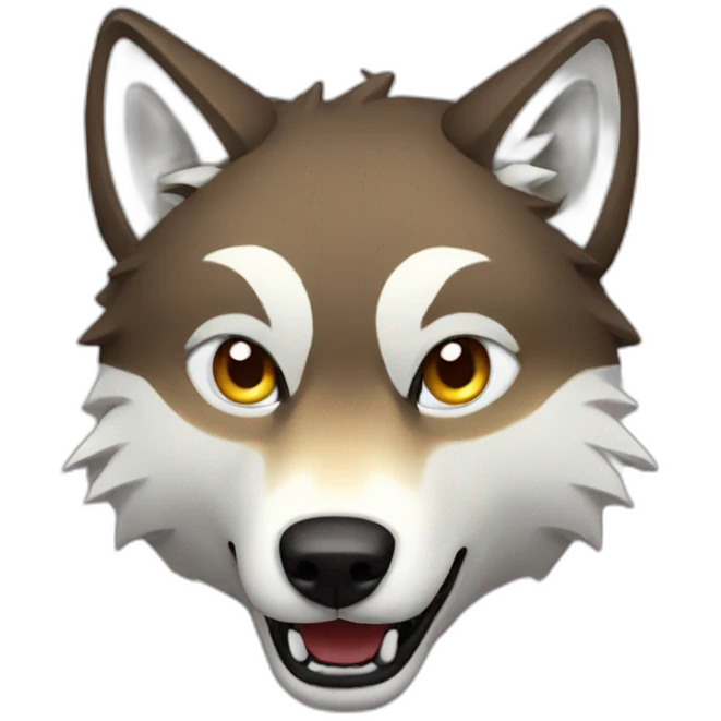 Pyrobyte wolf emoji