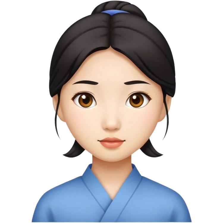 Asian girl emoji