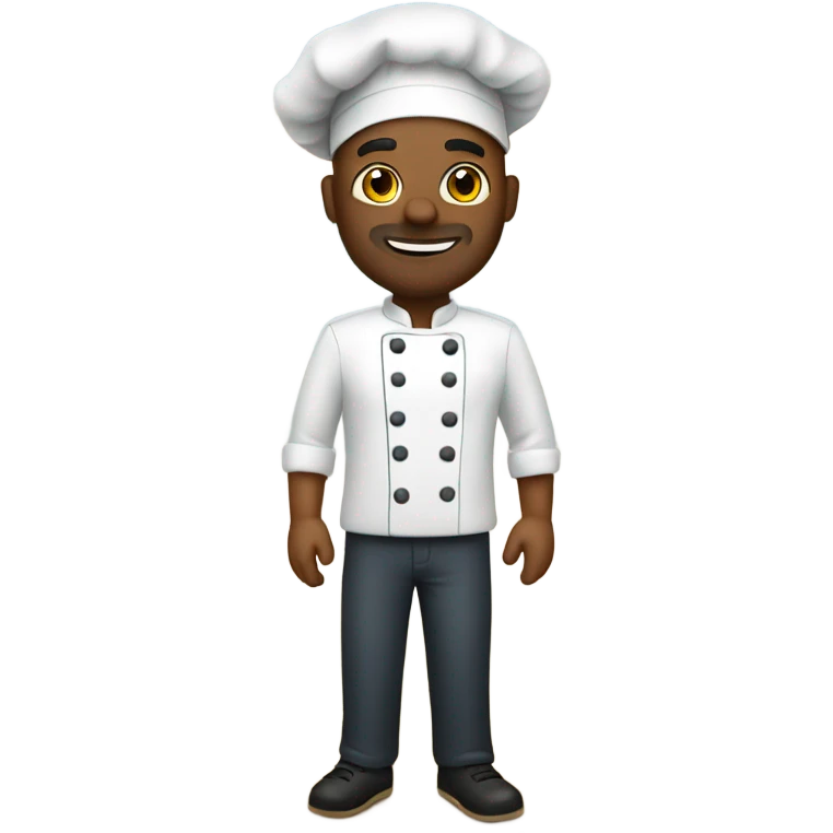 Chef at the beach emoji