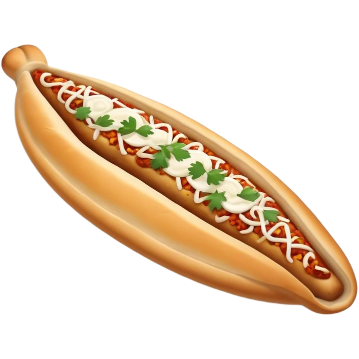 turkish pide food emoji