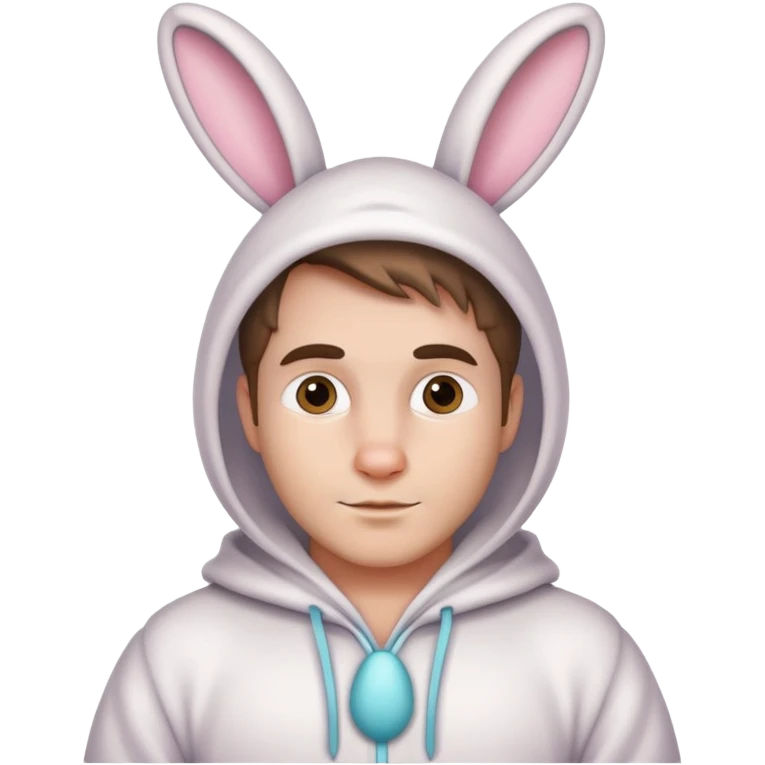 Ben in easter bunny costume emoji
