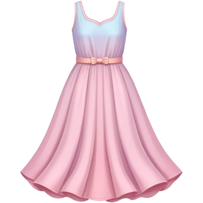 Pastel dress  emoji