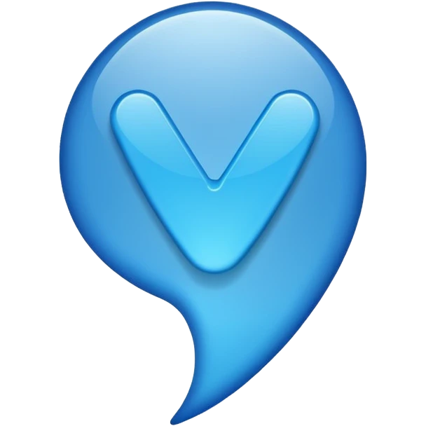 Blue tick,veta verified emoji