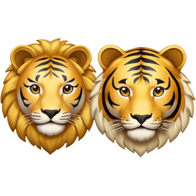 Un mundo al centro con un león a su lado izquierdo y un tigre al lado derecho y en el medio escrito "TEAM UNIVERSAL" emoji