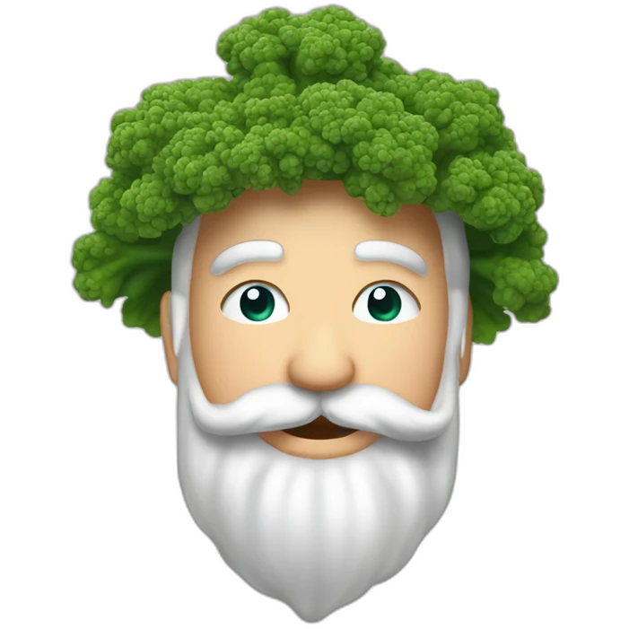 Kale ron groenensteijn kerstman emoji