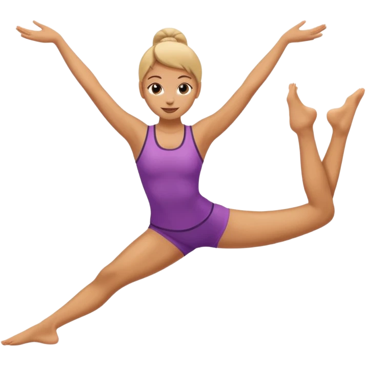 Doing the splits emoji