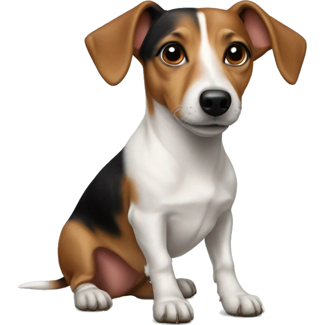 Jack Russel terrier dachshund mix emoji