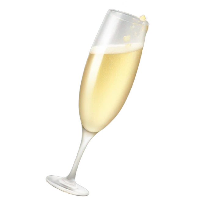 champagne cheers emoji