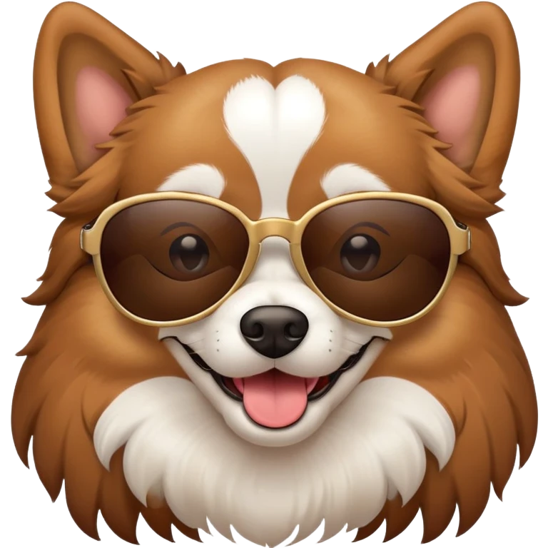 Dog with  Sunglasse  emoji