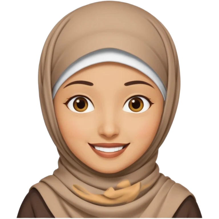 🙂 this emoji with hijab 🙂 emoji