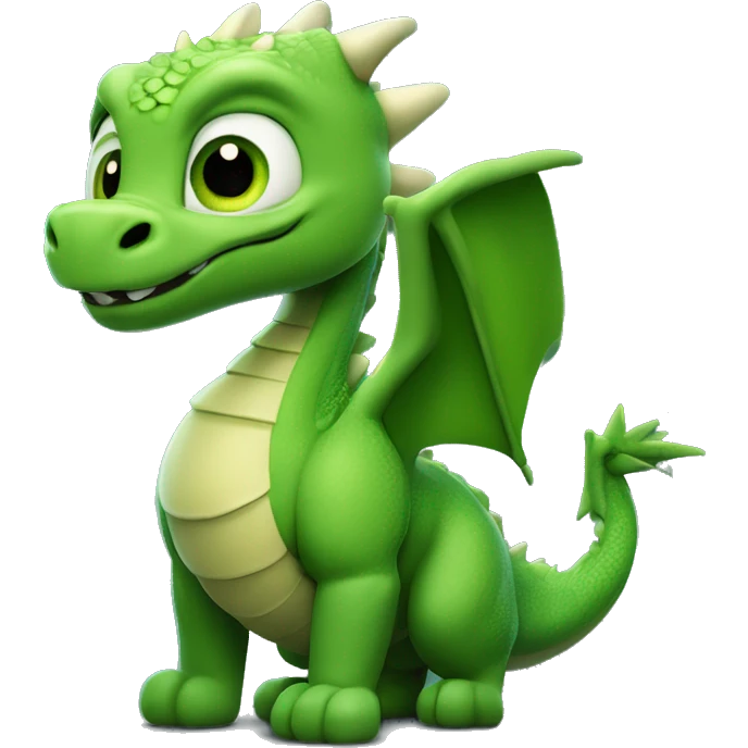 dragón fueria nocturna de la película como entrenar a tu dragón , adorable y con ojos verdes y piel negra   emoji