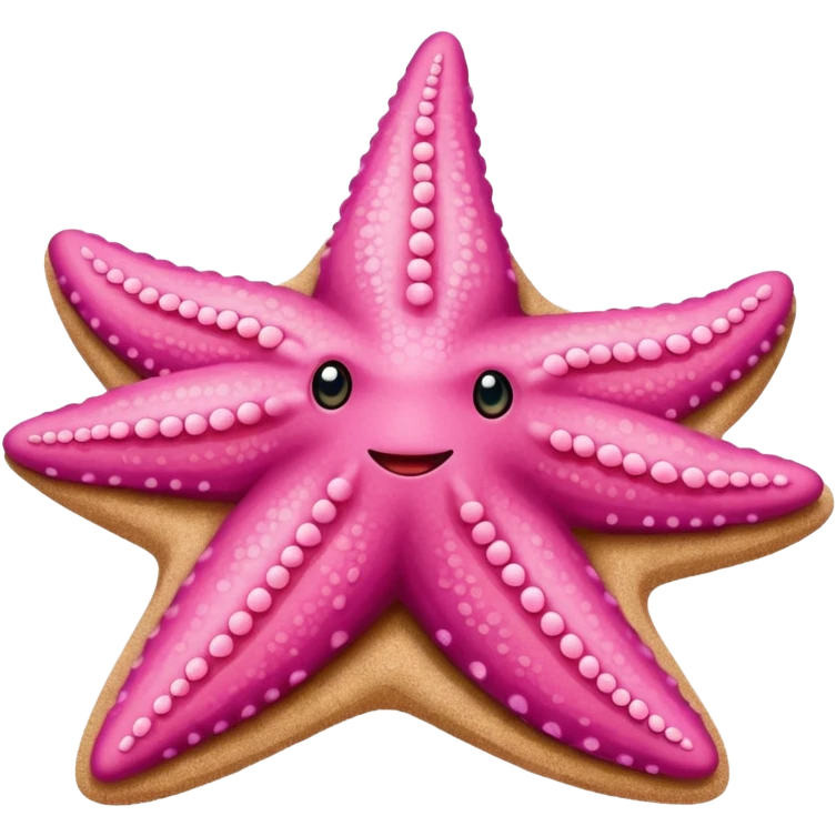 Pink starfish  emoji