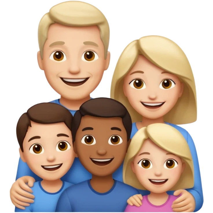 Happy family emoji