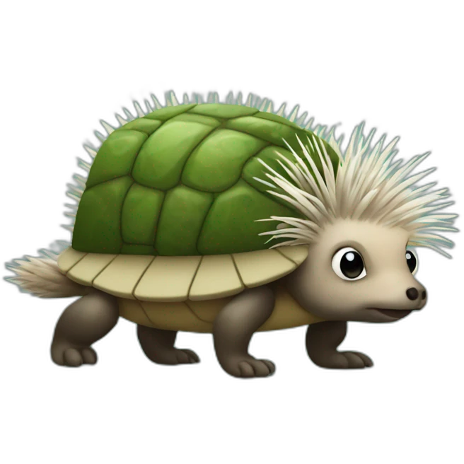 Turtle Porcupine emoji