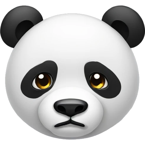 sad panda emoji