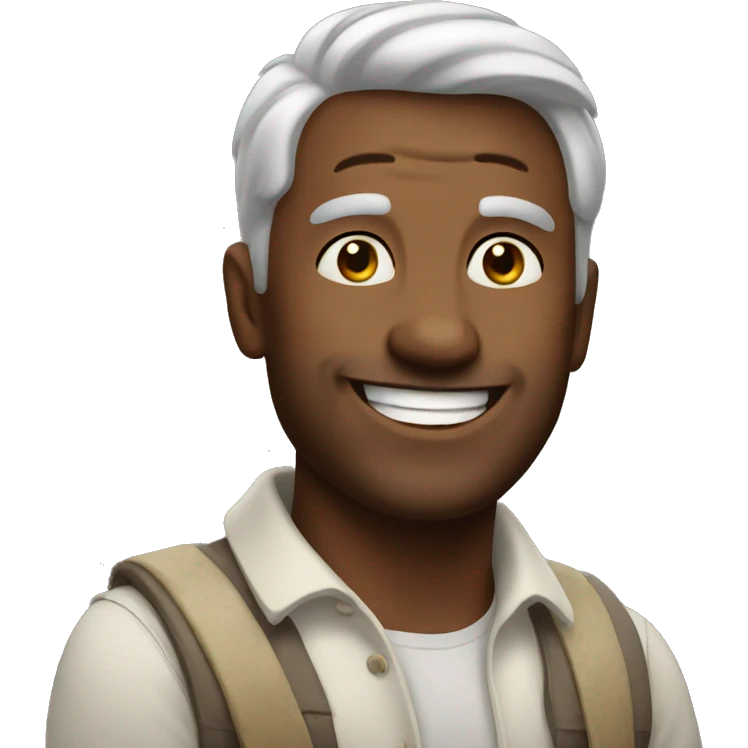 happy lovely man emoji