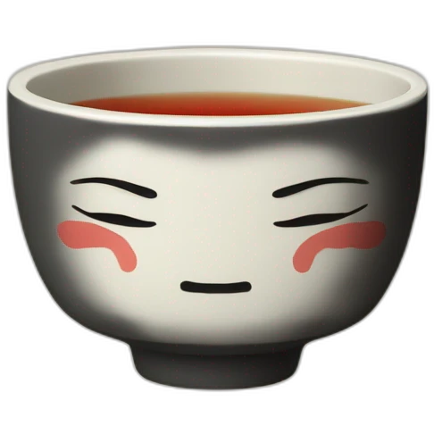 shinto tea guinomi cup emoji