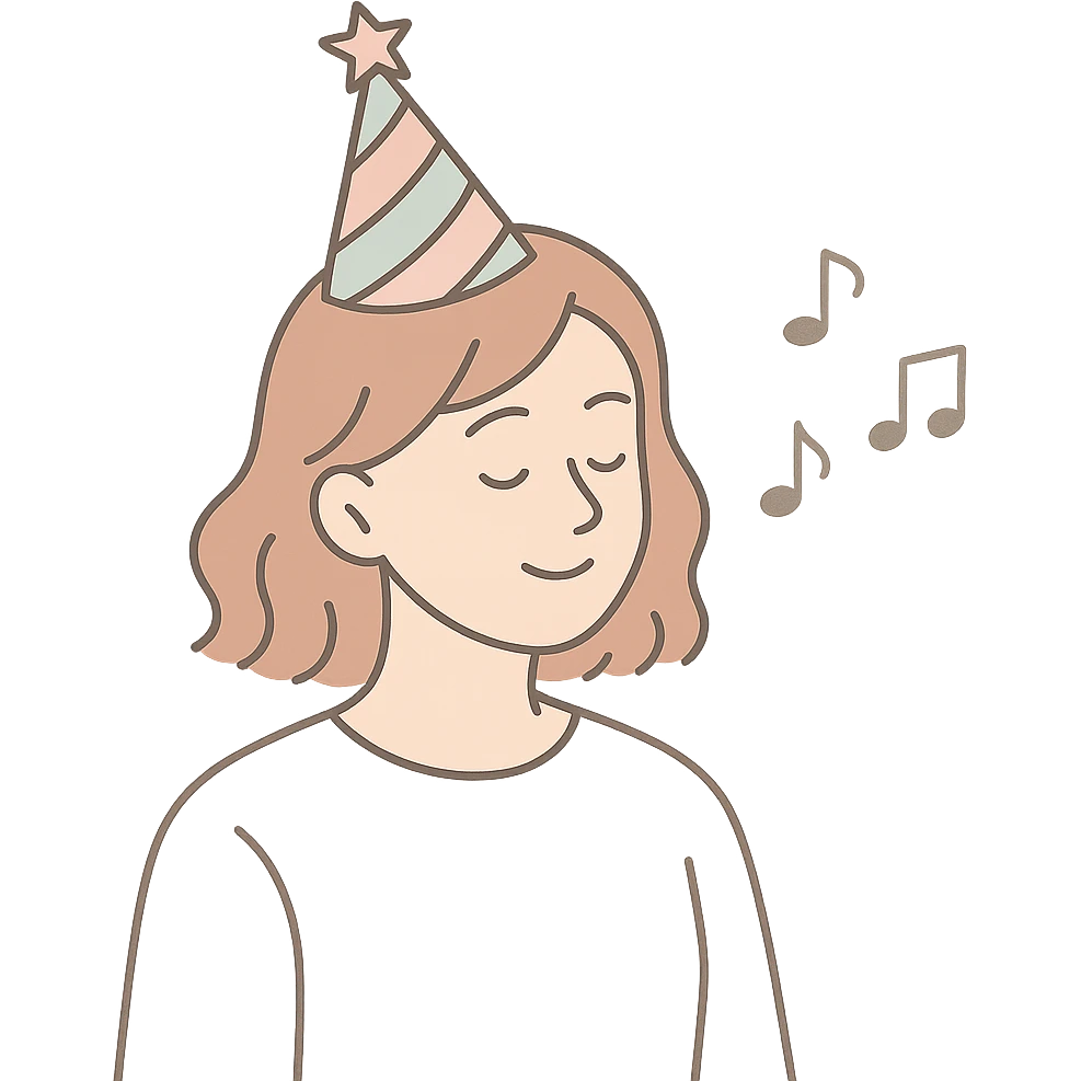 party hat emoji