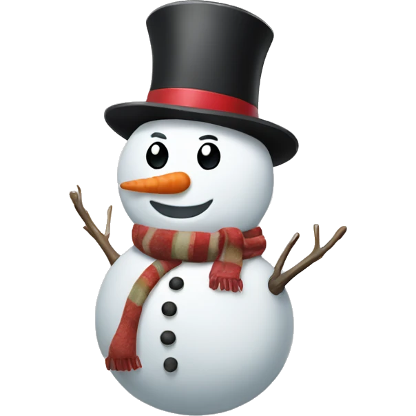 Snowman emoji