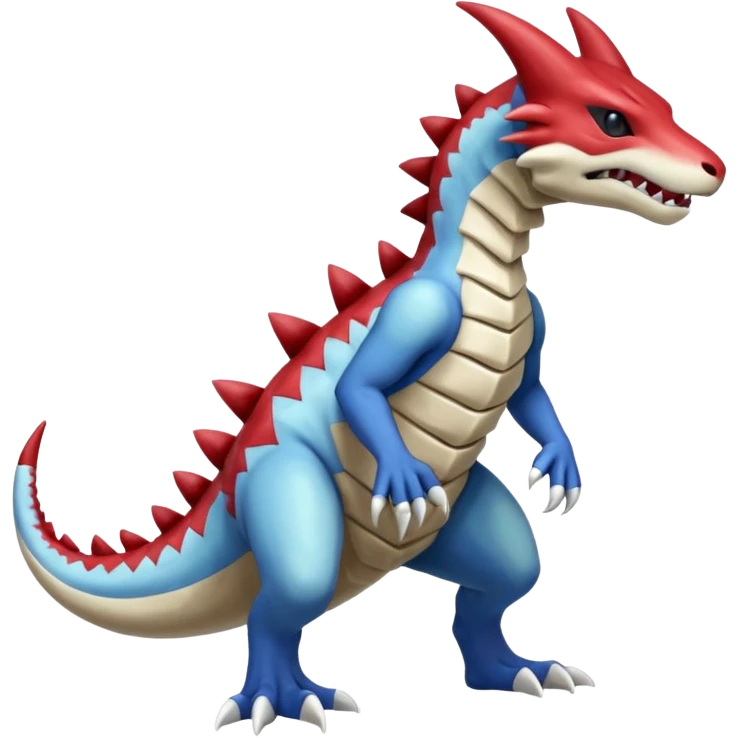Shiny Koraidon-Marowak-Gabite-Fakémon-hybrid-creature (full body)  emoji