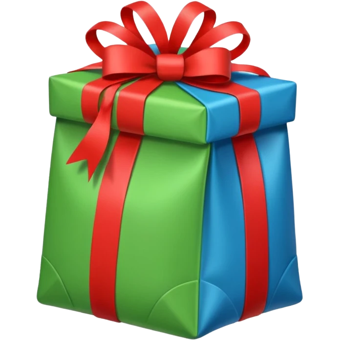 a bag with presents emoji