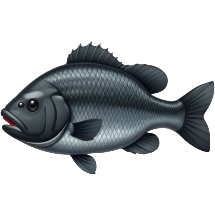 Black bass emoji