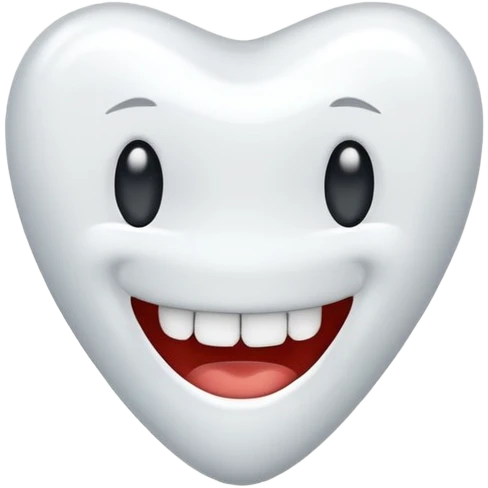 smiling tooth emoji