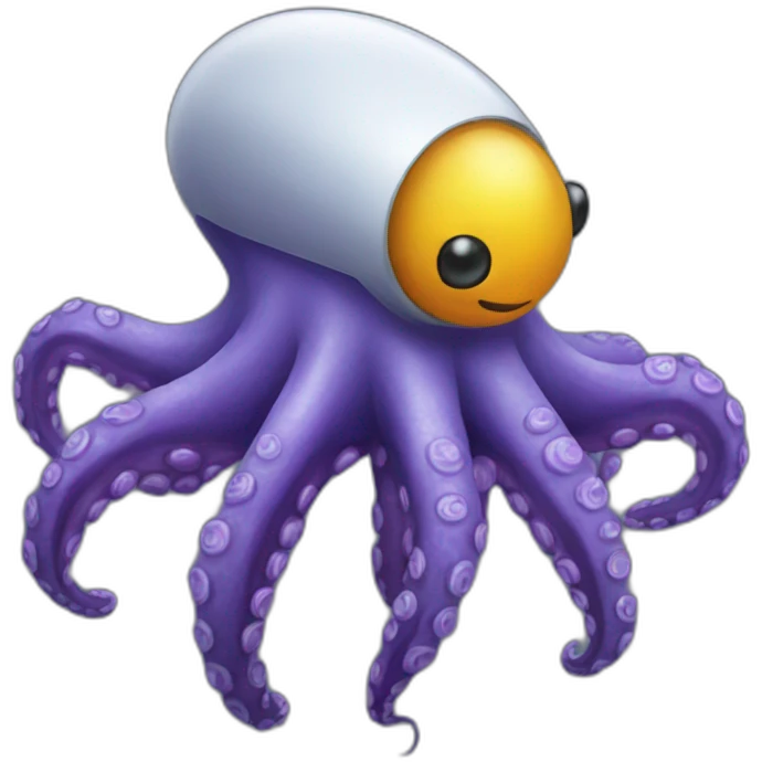 rocket Octopus emoji