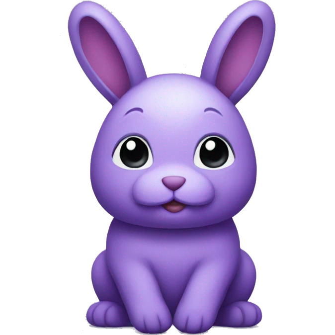 purple buny emoji