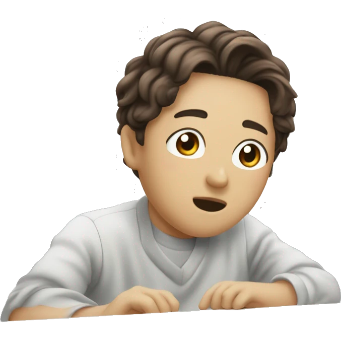 벚꽃을 단 하얀 강아지  emoji