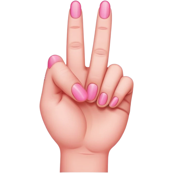 pink middle finger  emoji