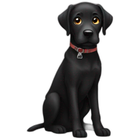 davidbowie-blacklabrador emoji