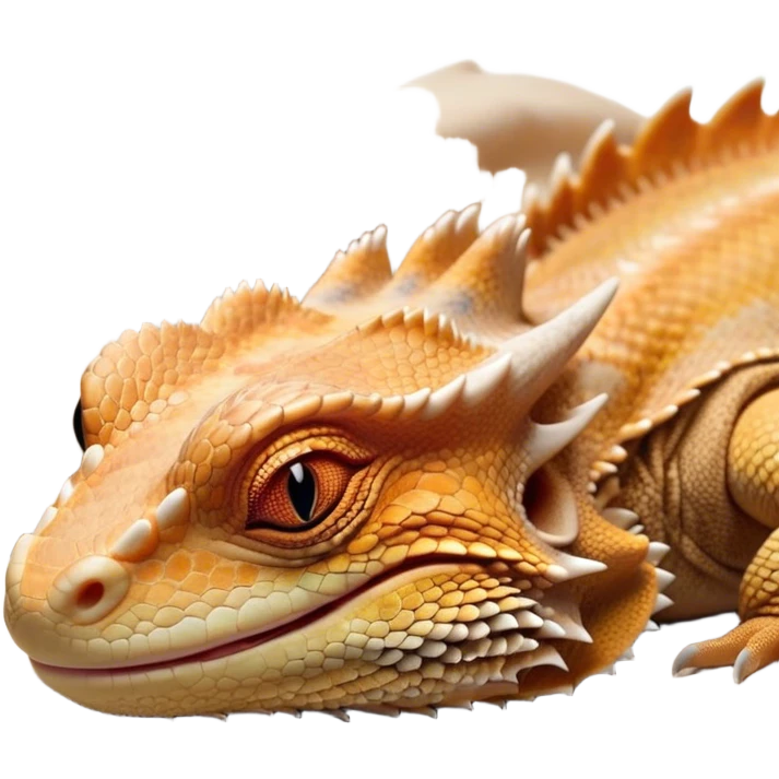 Meme-Worthy Cute Sleeping Bearded Dragon Portrait Emoji, Head resting peacefully with a contented smile, showcasing a delightfully robust build and a luxuriously soft scaled hide in warm earthy tones, eyes shut in a serene, restful nap, Simplified yet hilariously adorable features, highly detailed, glowing with a soft, drowsy light, high shine, relaxed and utterly lovable, stylized with an air of playful laziness, bright and heartwarming, soft glowing outline, capturing the essence of a comically sleepy dragon, so meme‐worthy it feels like it could instantly become the next viral sensation of adorable reptilian slumber! emoji