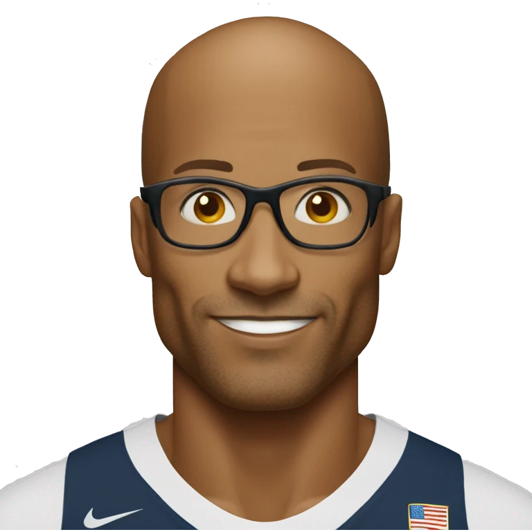 David goggins with glasses emoji