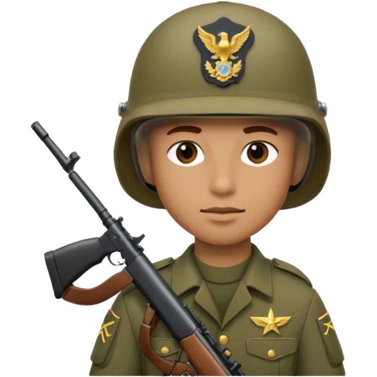 A soldier in war  emoji