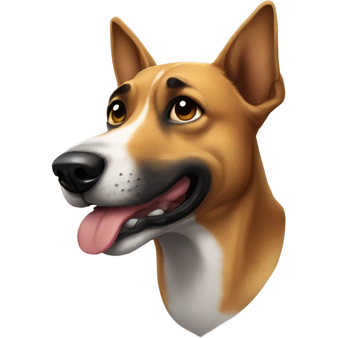 Cool dog emoji