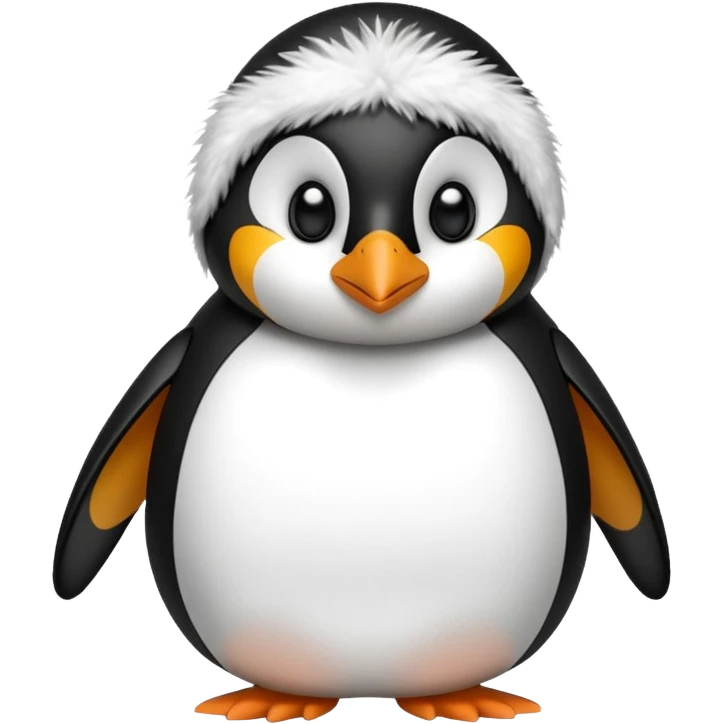 펭귄이 추워하는 모습 emoji