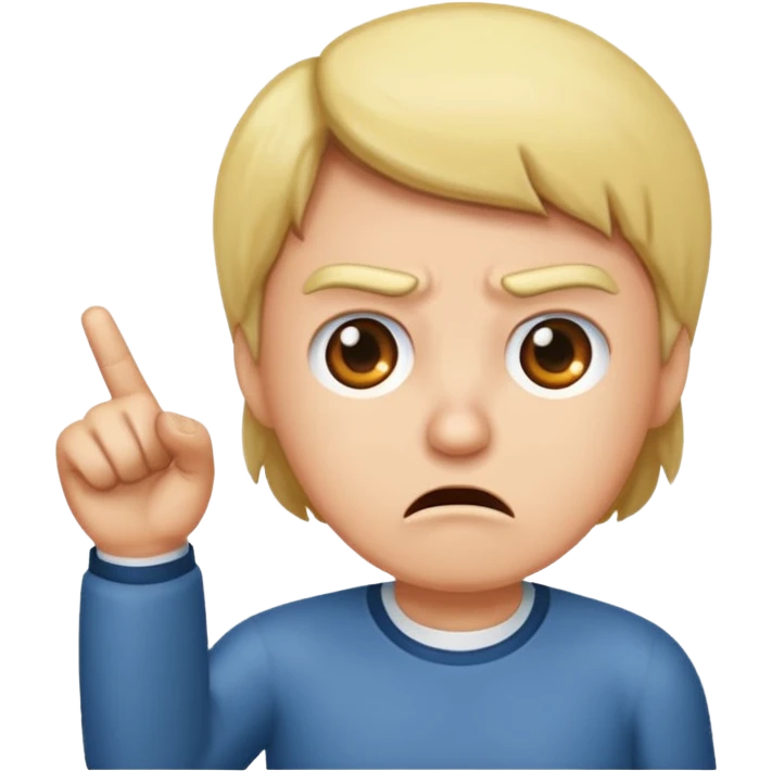 Scolding  emoji