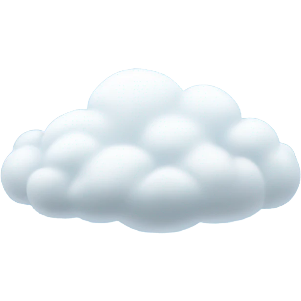 Cloud emoji