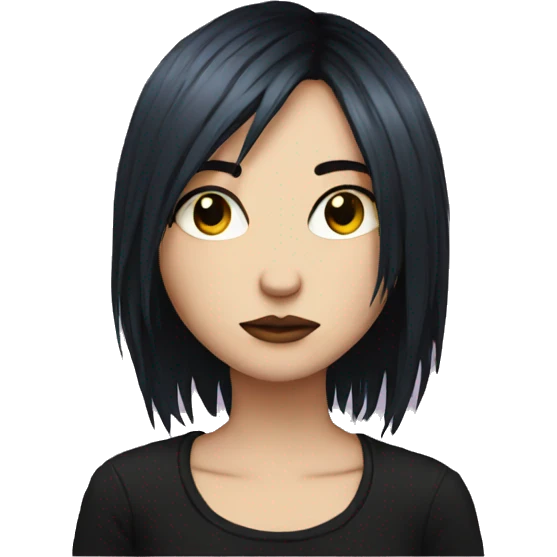 Emo girl emoji