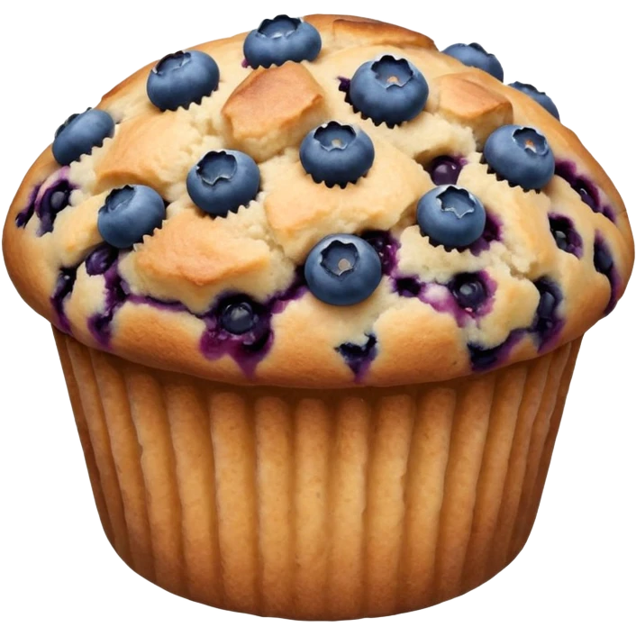 Blueberry Muffin emoji