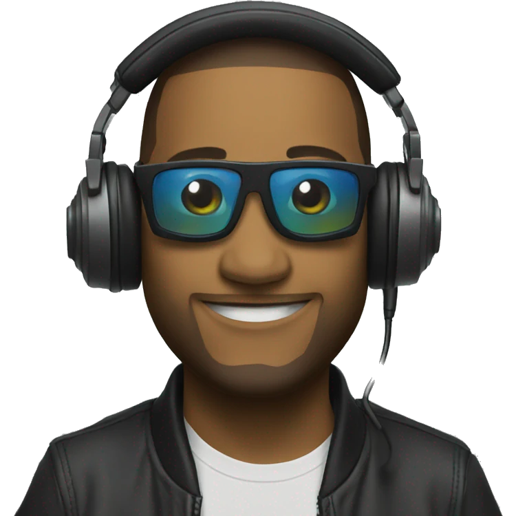 Tortuga dj emoji