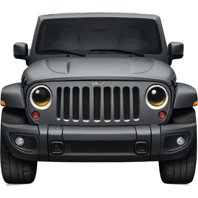 black SRT jeep emoji