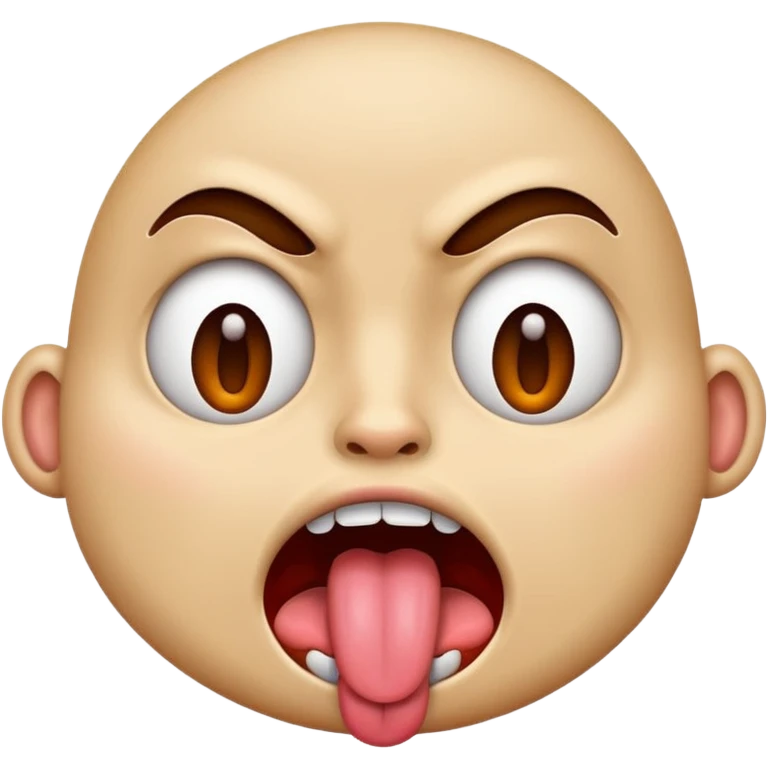 mad face with tongue out emoji