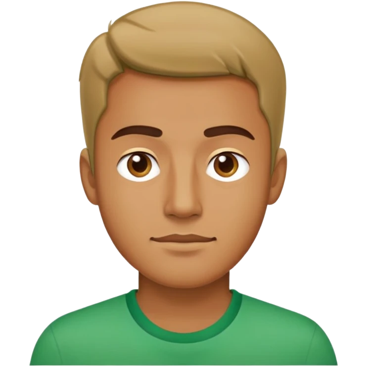 Green shirt guy emoji