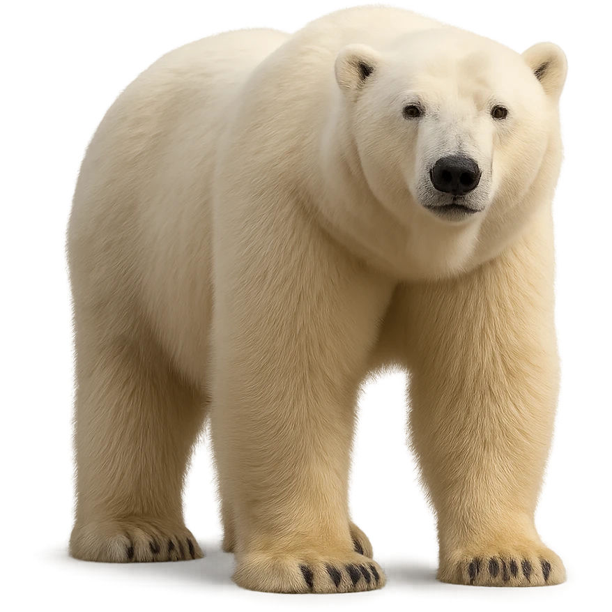 Polar bear emoji